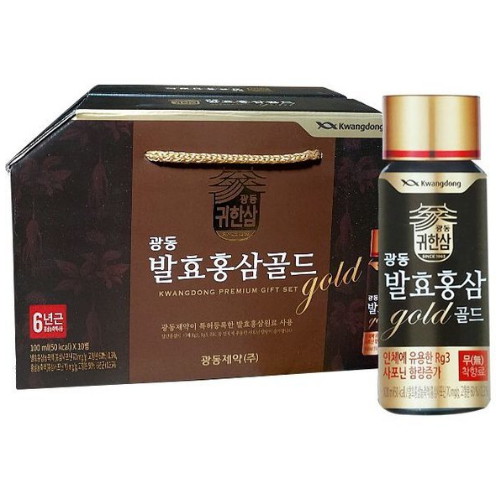 광동제약 발효홍삼 골드 100ml 14병 (1개)