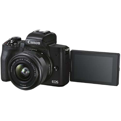 캐논 EOS M50 Mark II 렌즈세트 (15-45mm F3.5-6.3, 중고품)_이미지