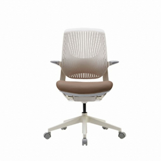 시디즈 T25 화이트쉘 가죽 플렉스 의자 T250NFCF