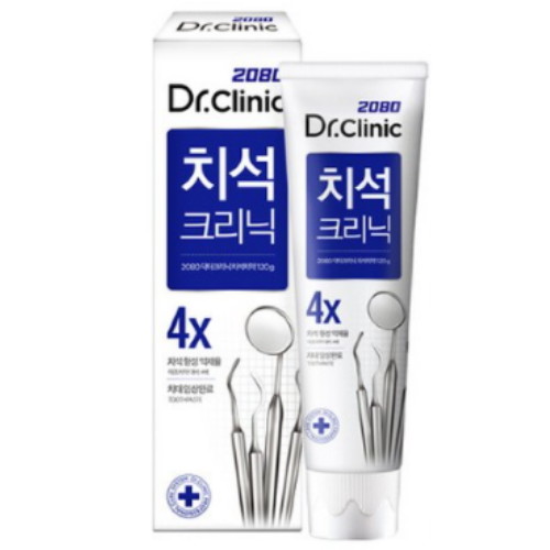 2080 닥터크리닉 치석 치약 140g (15개)