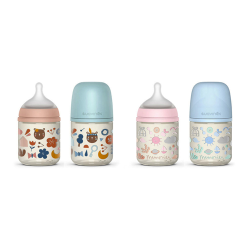 스와비넥스 메모리즈 안심 유리젖병 120ml (1개)