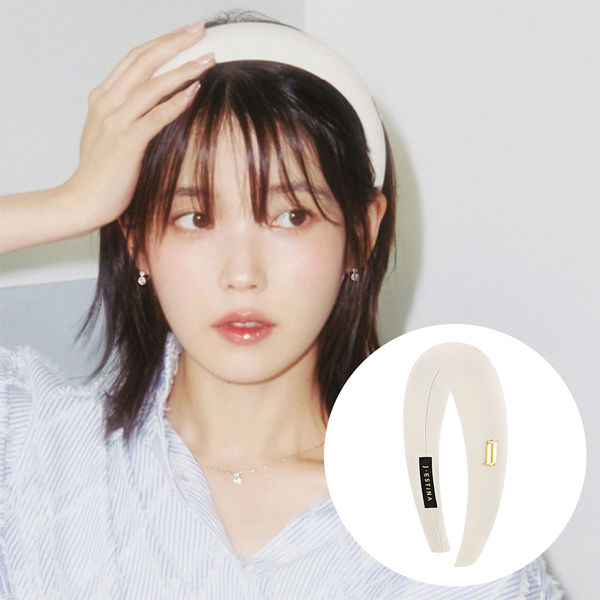 제이에스티나 LALA J 쉬폰 헤어밴드 JALJHB3BS800FA000