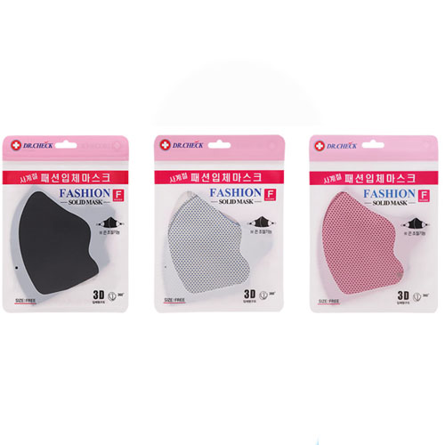 닥터체크 사계절 패션입체마스크 핑크