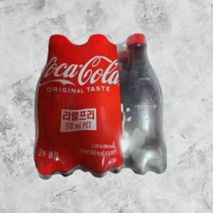 코카콜라음료 코카콜라 라벨프리 370ml (6개)_이미지
