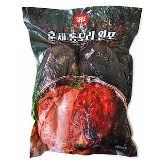 사세 훈제 통<b>오리</b> 완포 900g