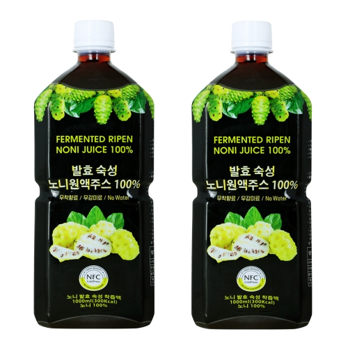 파모빗 발효 숙성 노니원액주스 착즙액 2개 1000ml_이미지