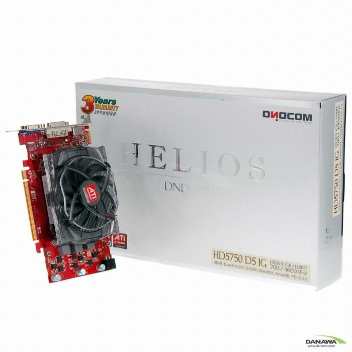 디앤디컴 라데온 HD 5750 HELIOS D5 1GB_이미지
