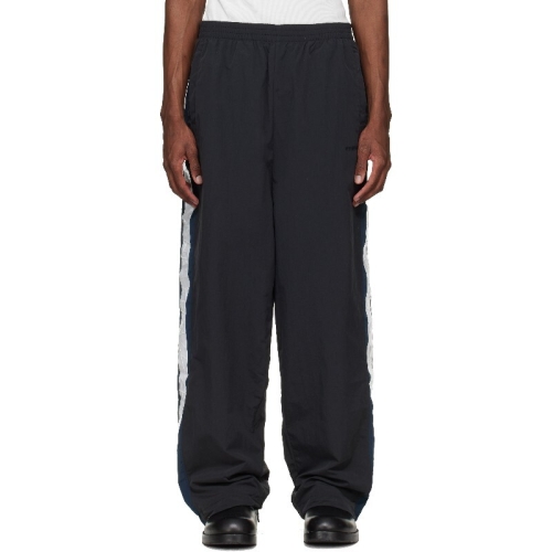 VETEMENTS 블랙 짐 트랙 팬츠 ME76GP126B BLACK