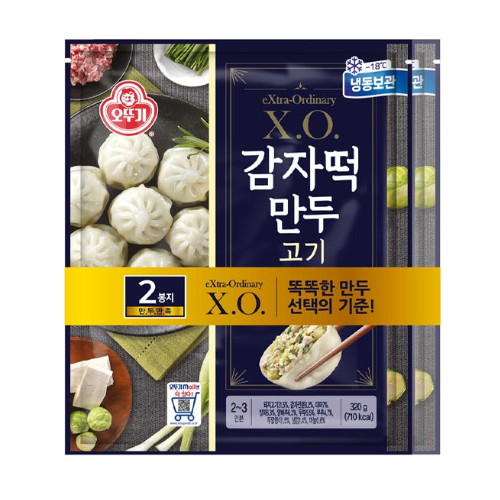 오뚜기 X.O. 감자떡만두 고기 320g