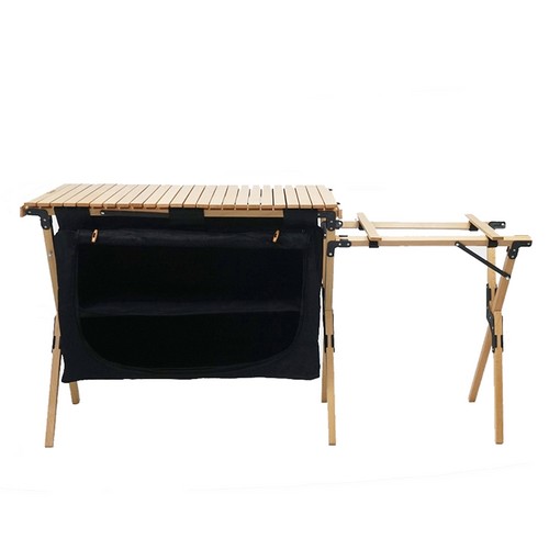 모닥 도스 우든 키친 롤테이블