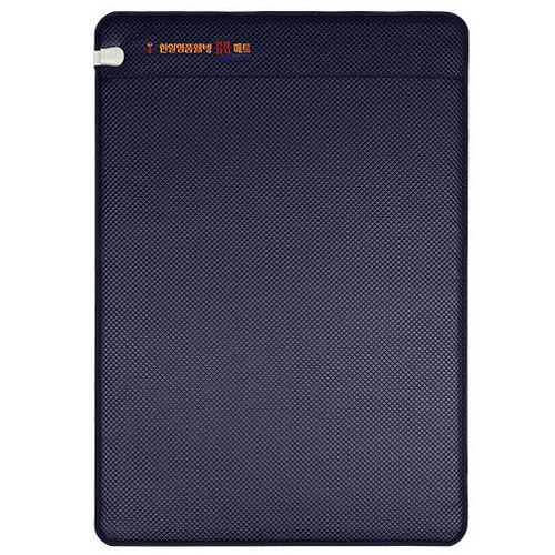 한일의료기 EMF 인체감지 스판덱스 네이비 전기매트 (더블)