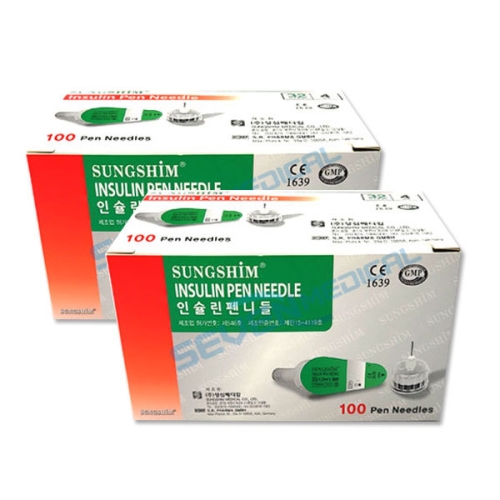 성심 인슐린 펜니들 32G 4mm (200개)_이미지