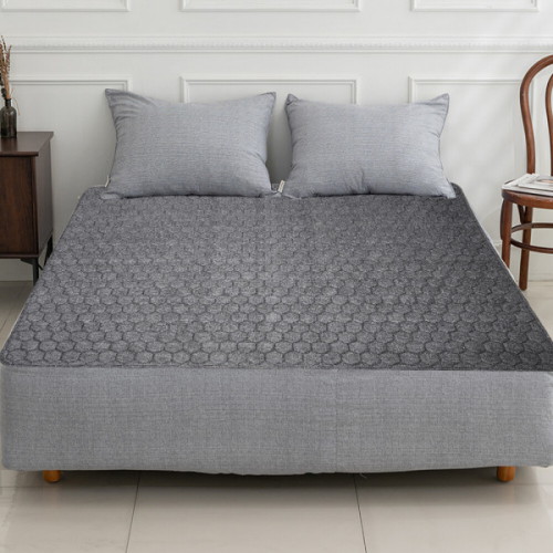 한일의료기 샤인온 뉴블랙 탄소 전기요 (싱글, 100x195cm)_이미지