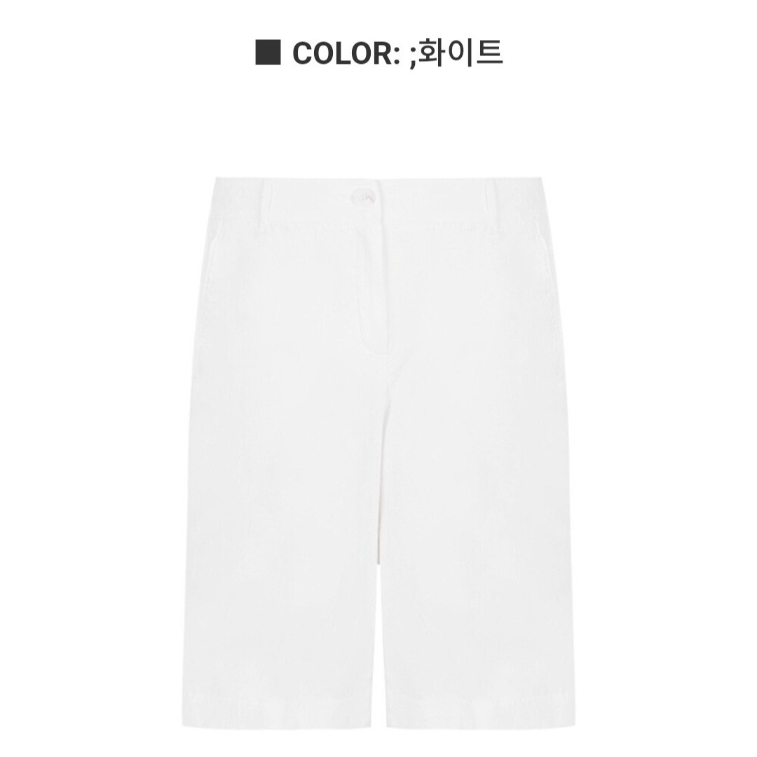 크로커다일레이디 패플 70 허리반밴딩 스판 반바지 CLEMPT905_NC13