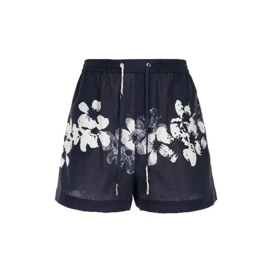 프린트 linen blend 숏츠 D0613636S6Y3 T