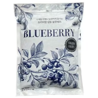 웰루츠 프리미엄 <b>냉동</b> <b>블루베리</b> <b>1kg</b>