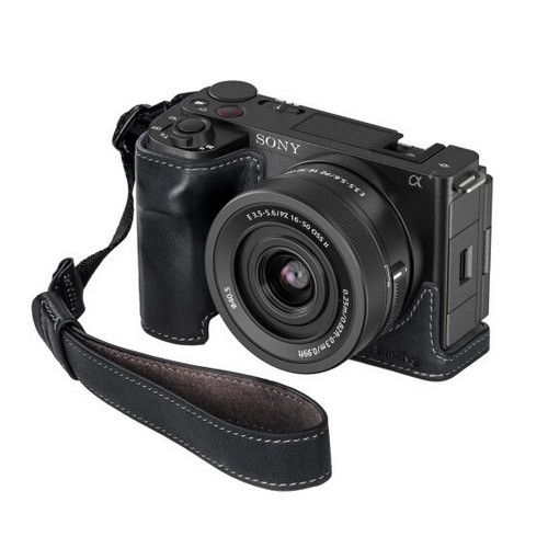 4777 소니 ZV-E10II용 가죽 케이스