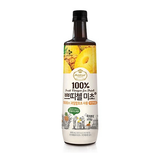 쁘띠첼 미초 파인애플 900ml (4개)_이미지