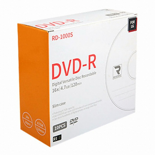 LKG For LG DVD-R 4.7GB 16x 슬림 (10장)