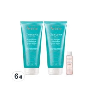 아벤느 클리낭스 클렌징 젤 200ml (6개)