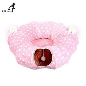 힐링타임 땡땡이 캣 터널 방석 호박형 핑크 S10990539이미지입니다. 누르면 해당 게시물로 새창이동합니다.