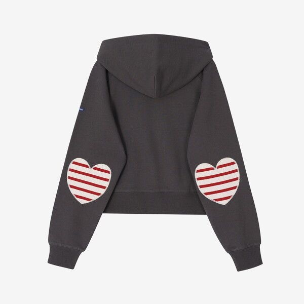 세인트제임스 Bon Bon Petit Hoodie Zip-Up LGY ASJF261KR07-LGY