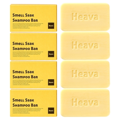 해바 스멜싹 샴푸바 81g (4개)_이미지