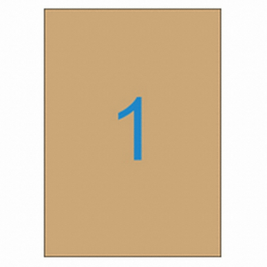 올바른라벨 크라프트 라벨 AL001KR [50매]