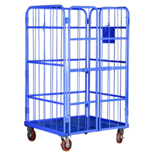 위바인 고하중 스틸 롤테이너 접이식 2문형 (대형)