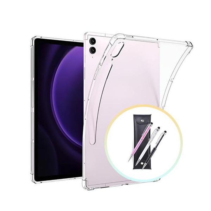 셀러허브 갤럭시탭A 8.0 2019 T290 에어백 젤리 케이스+크리스탈 펜+펜 파우치 S11955008