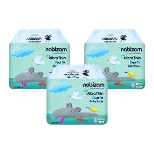 나비잠 울트라씬 듀얼핏 썸머팬티형 대형 공용 (90매)_이미지