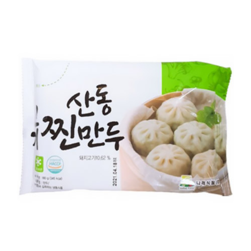나래식품 산동 찐만두 180g (5개)