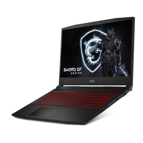 MSI GF시리즈 Sword GF66 A12UE 베이직 블랙 WIN11 16GB램 (SSD 512GB)_이미지