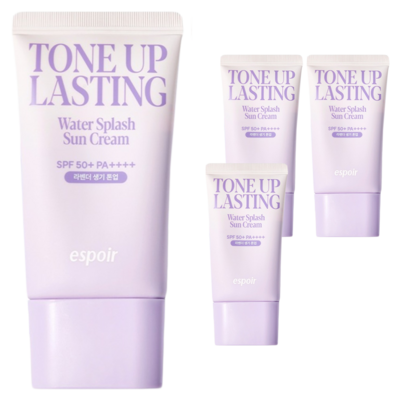아모레퍼시픽 에스쁘아 워터스플래쉬 선크림 톤업 래스팅 50ml (4개)