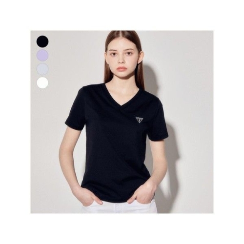 여성 에어로쿨 미니삼각 브이넥 반팔티셔츠 YP2K9490