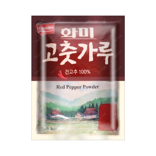화미 고춧가루 김치용 2.5kg (5개)_이미지