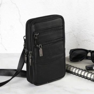 Rly 분리수납 트랜디 패션 디자인 미니크로스백 남자가방 9553284 선택옵션블랙