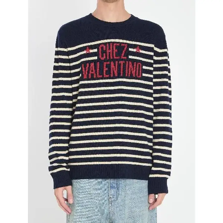 발렌티노 가라바니 Chez Valentino Sweater 7V3KC34WDYB 16JP11