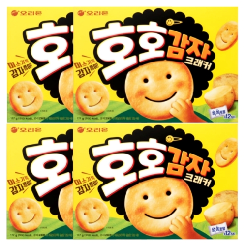 오리온 호호감자 크래커 177g (4개)_이미지