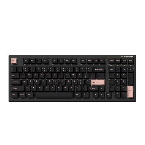 FL-ESPORTS FL980 V2 유무선 기계식 블랙 올리비아 (White V2)