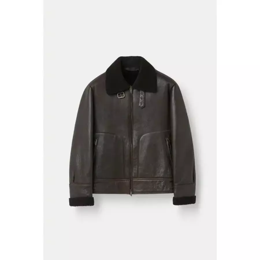 코오롱 시리즈 SALVATORE SANTORO 무스탕 자켓 SOUDW25405BRD