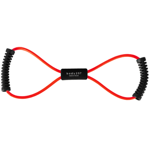 바디257 8자 튜빙밴드 (2단계, 레드)
