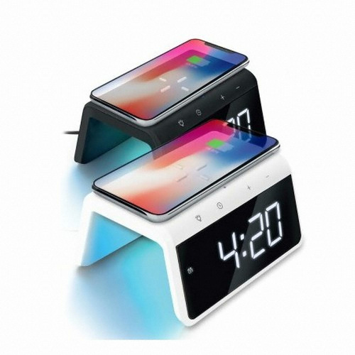 Actto 10W LED 시계 겸용 무선충전기 MTA-30_이미지