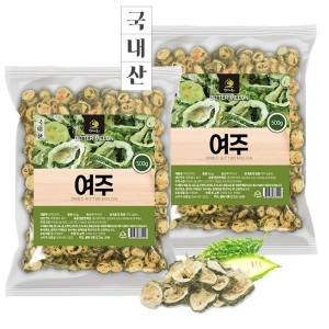 참좋은데이 국산 건여주 건조여주 말린여주 열매 여주차 (500g,2개)_이미지