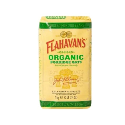 플라하반 오트밀 포리지 오트밀 유기농 (1kg,1개)