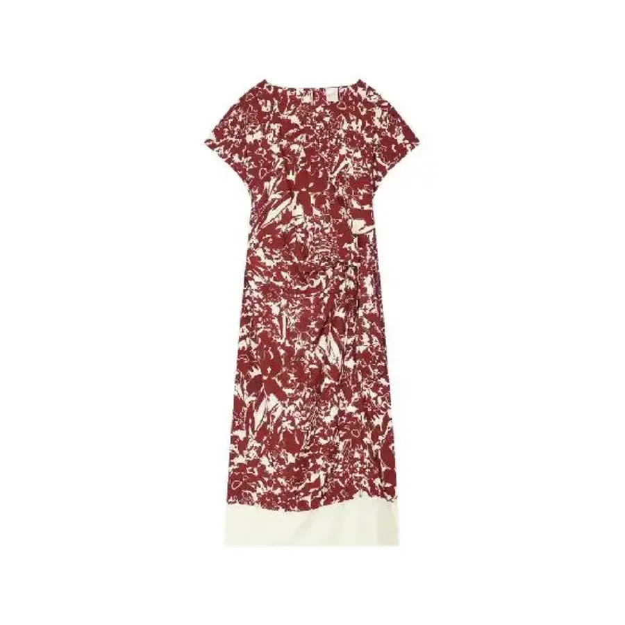 �����̽� floral print midi dress W1R652DT11134 T