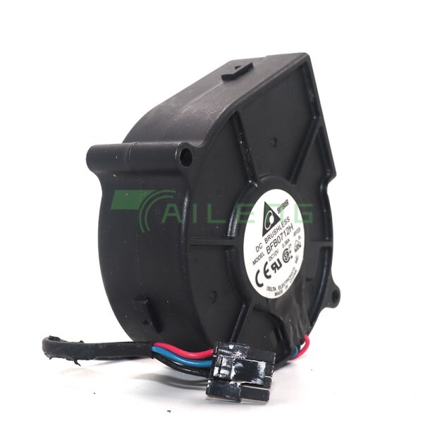 델타 BFB0712H 9Y23 7530 DC 12V 0.36A 고속 CFM 공기압 4핀 3선 송풍기 원심 냉각 팬_이미지