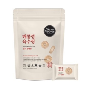해통령 육수링 깊고 진한맛 80g(4gx20입) (1개)_이미지