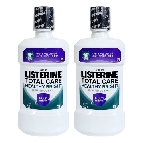 리스테린 토탈케어 헬씨브라이트 750ml (2개)_이미지