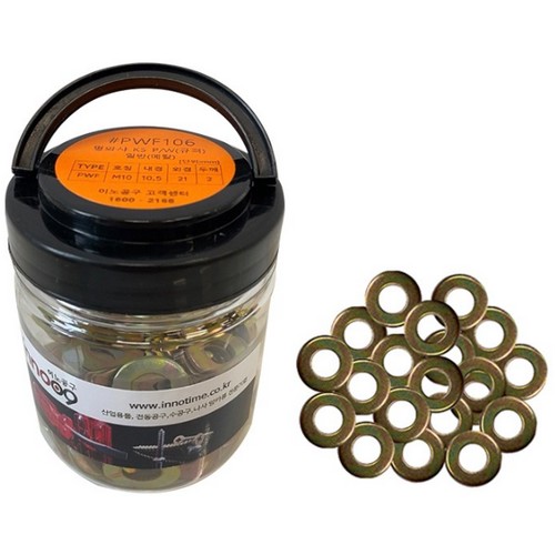 이노공구 평와셔 M10 PWF106 (100개)_이미지